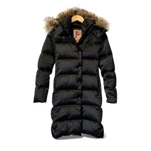 Gorsuch Ski Coat Black Down Puffer Jacket Designer Fur Hood Bogner Womens 4